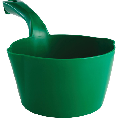 Round Bowl Scoop, Plastic, Green, 32 oz. Rock Safety Industrial Ltd
