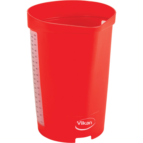 Cruche gradu&eacute;e, Plastique, Rouge, 65 oz Rock Safety Industrial Ltd