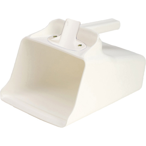 Mega Dipper Scoop, Plastic, White, 128 oz. Rock Safety Industrial Ltd