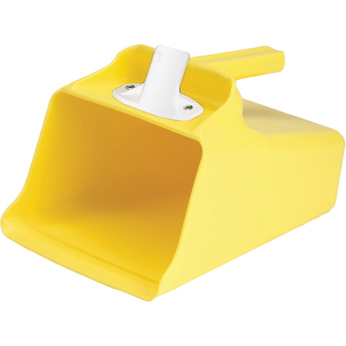 Mega Dipper Scoop, Plastic, Yellow, 128 oz. Rock Safety Industrial Ltd