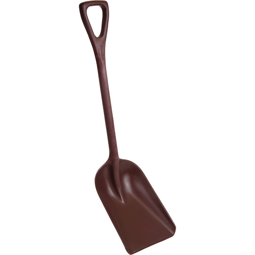 One-Piece Metal Detectable Shovel, 10" x 14" Blade, 37-1/2" Length, Plastic, Red Rock Safety Industrial Ltd