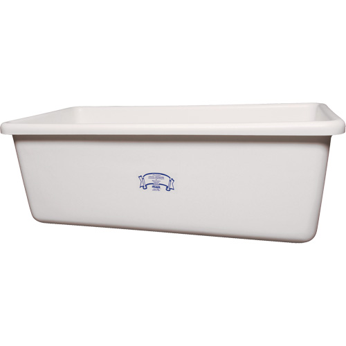 Bac de rangement et transport, Plastique, Blanc Rock Safety Industrial Ltd