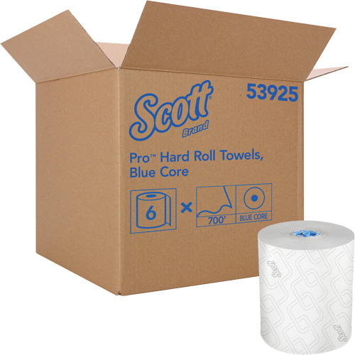 Pro High Capacity Hard Roll Towels, Standard, 700' L Rock Safety Industrial Ltd