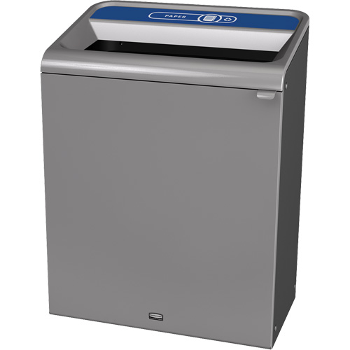 Configure Paper Waste Container, Bulk/Curbside/Deskside, Steel, 45 US gal. Rock Safety Industrial Ltd