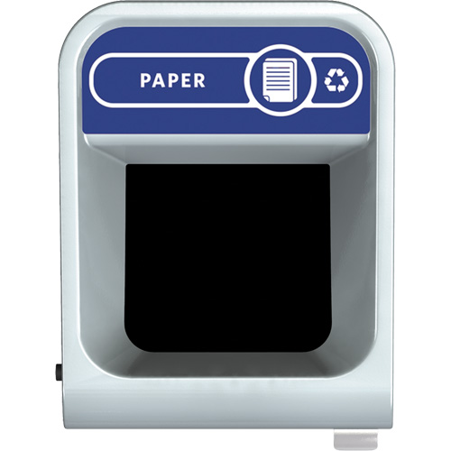Configure Paper Waste Container, Bulk/Curbside/Deskside, Steel, 23 US gal. Rock Safety Industrial Ltd