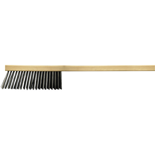 Brosse &agrave; four &agrave; pizza Pizza King, Acier au carbone, Longueur 39" Rock Safety Industrial Ltd
