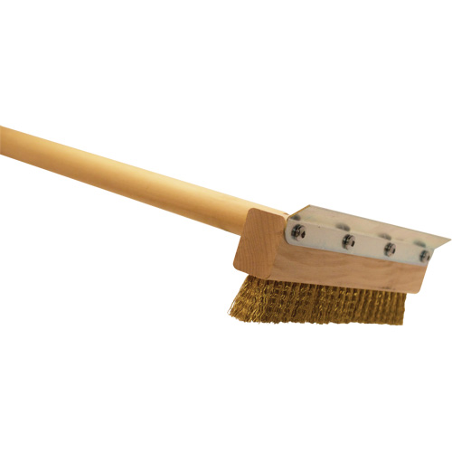 Commercial Pizza and Oven Brush, Brass, 40" Long Rock Safety Industrial Ltd