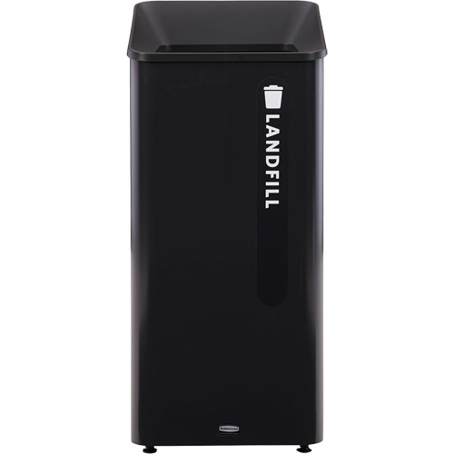 Bac d'ordures destin&eacute;s &agrave; l'enfouissement Sustain, Plastique/Acier, 23 gal. US Rock Safety Industrial Ltd