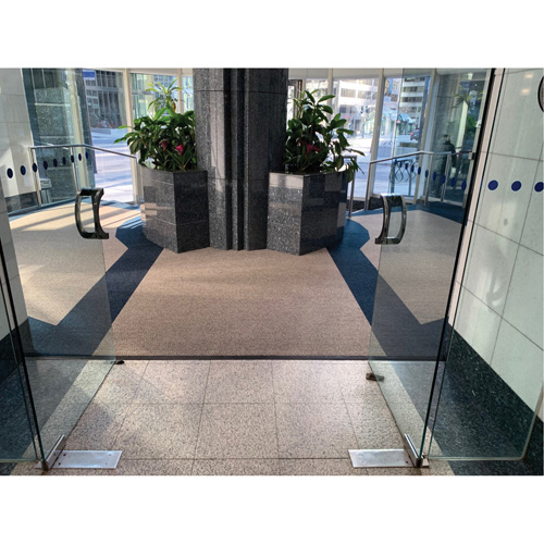 Tapis dint&eacute;rieur/ext&eacute;rieur Everest, Essuie-pieds/grattoir, 6-5/6' x 6' x 1/2", Charbon Rock Safety Industrial Ltd