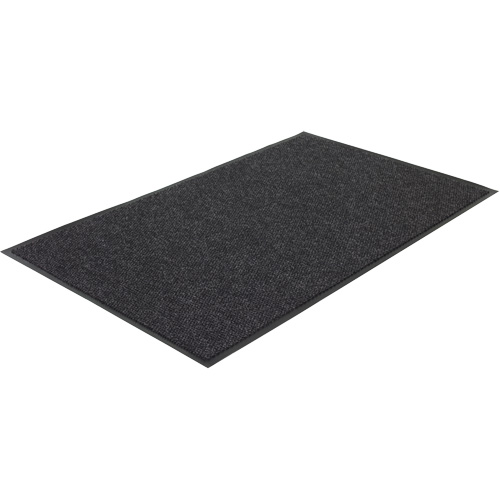 Tapis dint&eacute;rieur Style-Point, Essuie-pieds/grattoir, 3' x 5' x 1/4", Gris fonc&eacute; Rock Safety Industrial Ltd