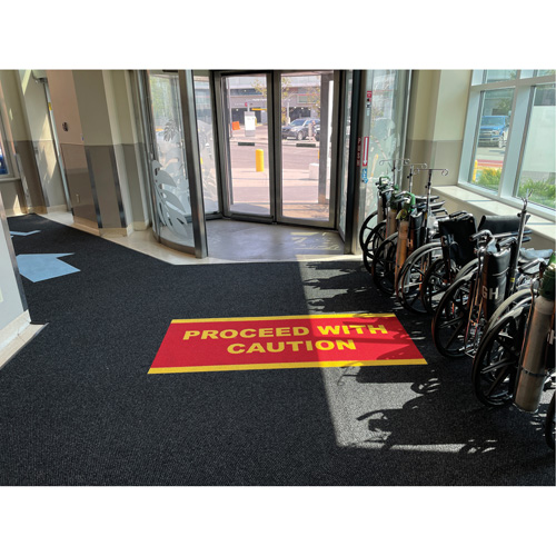 Tapis dentr&eacute;e Supreme Knob, Essuie-pieds/grattoir, 3-1/2' x 6' x 7/16", Charbon Rock Safety Industrial Ltd