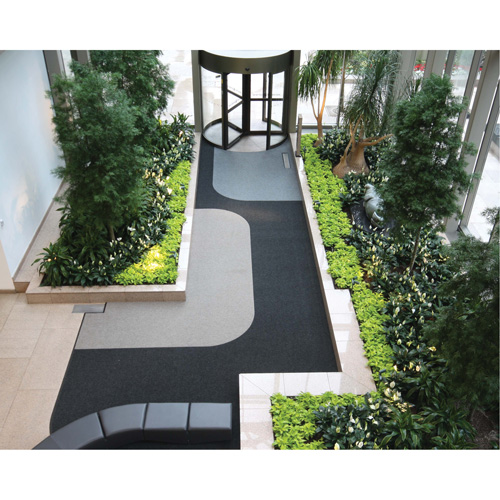 Tapis dentr&eacute;e Supreme Knob, Essuie-pieds/grattoir, 3-1/2' x 6' x 7/16", Charbon Rock Safety Industrial Ltd