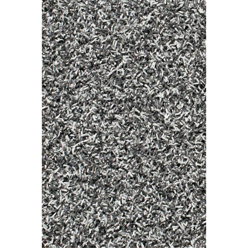 Tapis dint&eacute;rieur/ext&eacute;rieur Tundra, Latex/Polypropyl&egrave;ne, Grattoir Type, Motif Velours touffet&eacute;, 3-1/2' x 6', Gris Rock Safety Industrial Ltd