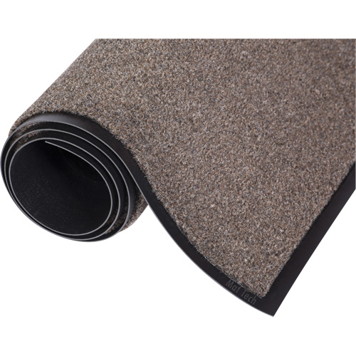 Tapis d'entr&eacute;e Protrail, Essuie-pieds, 3' x 2' x 5/16", Taupe Rock Safety Industrial Ltd