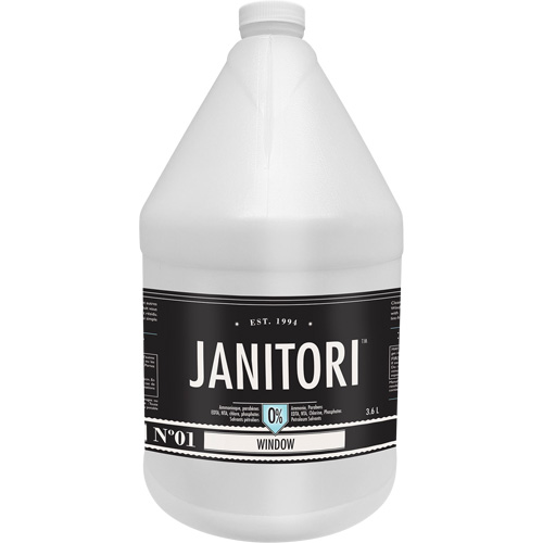 Nettoyant &agrave; fen&ecirc;tre Janitori 01, 4 L, Cruche Rock Safety Industrial Ltd