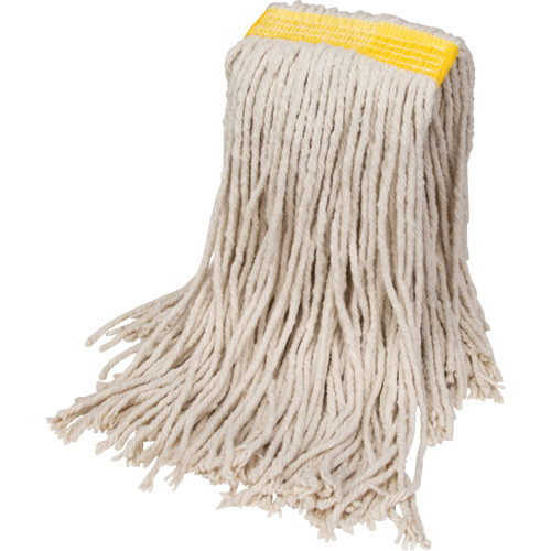 Wet Floor Mop, Cotton, 12 oz., Cut Style Rock Safety Industrial Ltd