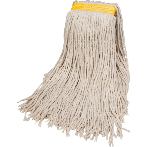 Wet Floor Mop, Cotton, 24 oz., Cut Style Rock Safety Industrial Ltd
