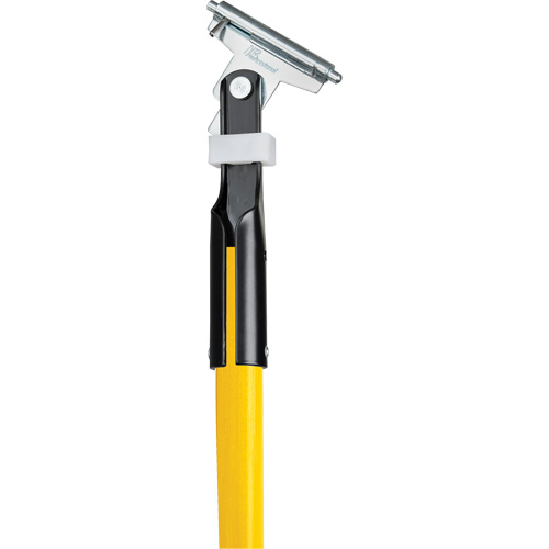 Manche jaune pour vadrouille &agrave; &eacute;pousseter Clipper, Fibre de verre, 1" dia, 60" lo Rock Safety Industrial Ltd