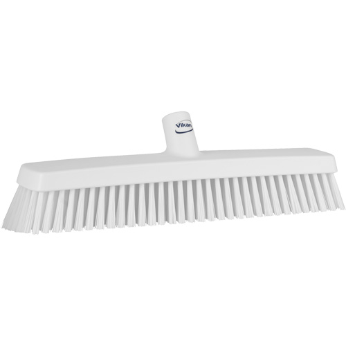 T&ecirc;te de balai-brosse, Crins Fin/Ferme, 16-1/2", Polyester/Polypropyl&egrave;ne, Blanc Rock Safety Industrial Ltd