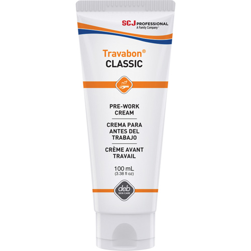 Travabon&reg; Classic Oil, Grease & Adhesive Defense Cream, Tube, 100 ml Rock Safety Industrial Ltd