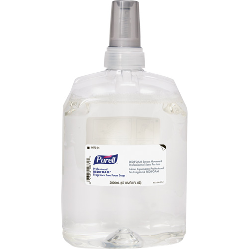 Recharge de savon &agrave; main REDIFOAM professionnel, Mousse, 2000 ml, Sans parfum Rock Safety Industrial Ltd