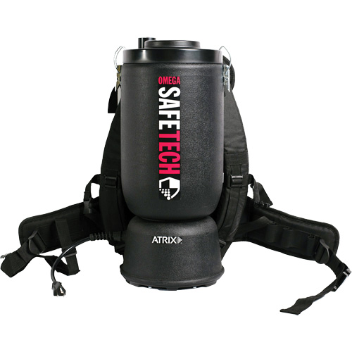 Omega SafeTech HEPA Backpack Vacuum Rock Safety Industrial Ltd