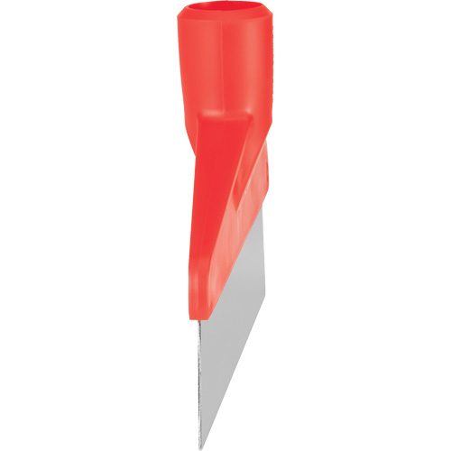 Racloir pour table & plancher, Rouge, 9-3/5" la x 1-1/5" lo Rock Safety Industrial Ltd