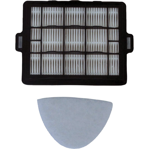 Ensemble de pr&eacute;filtre HEPA pour moteur et filtre d'&eacute;chappement en mousse pour aspirateur sac-&agrave;-dos Ergo et Ergo Pro Rock Safety Industrial Ltd