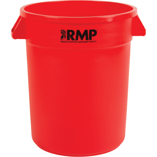 Garbage Bin, Polyethylene, 20 US gal. Rock Safety Industrial Ltd