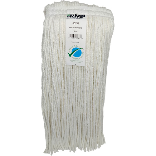 4-Ply Narrow Mop Head, Rayon, 16 oz., Cut Style Rock Safety Industrial Ltd
