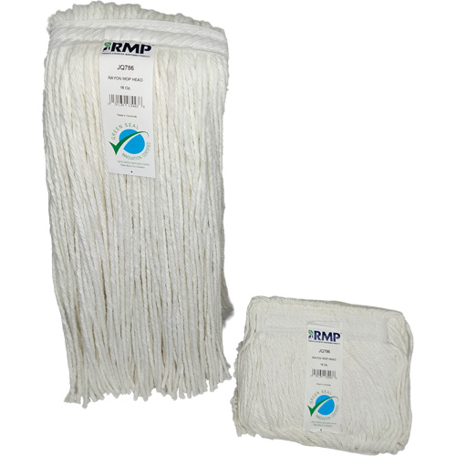 4-Ply Narrow Mop Head, Rayon, 16 oz., Cut Style Rock Safety Industrial Ltd