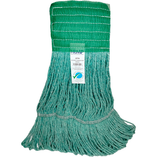 T&ecirc;te de vadrouille &agrave; bande large, Antimicrobien/Finition de plancher/Sp&eacute;cialis&eacute;, Coton/Rayonne/Synth&eacute;tique, Style Boucle Rock Safety Industrial Ltd