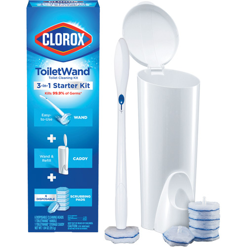 Disinfecting ToiletWand Disposable Cleaner 3-in-1 Starter Kit Rock Safety Industrial Ltd