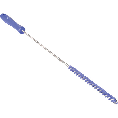 Tube Brush, Stiff Bristles, 19-7/10" Long, Purple Rock Safety Industrial Ltd