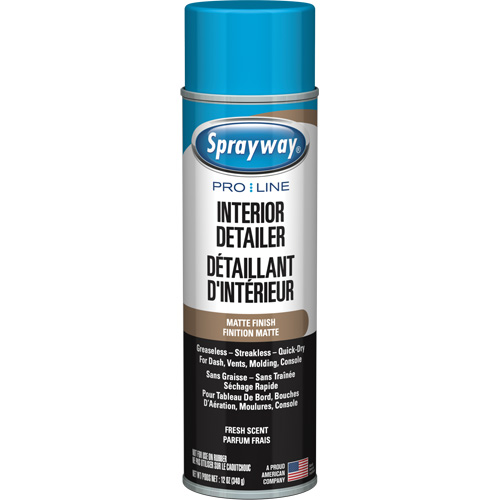 Nettoyant esth&eacute;tique automobile Pro Line avec fini mat & parfum frais Rock Safety Industrial Ltd