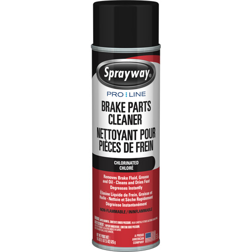 Nettoyant pour pi&egrave;ces de freins Pro Line avec tr&egrave;s faible teneur en COV, Canette a&eacute;rosol Rock Safety Industrial Ltd