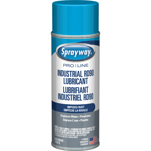 Lubrifiant professionnel RD90 Pro Line, Canette a&eacute;rosol Rock Safety Industrial Ltd