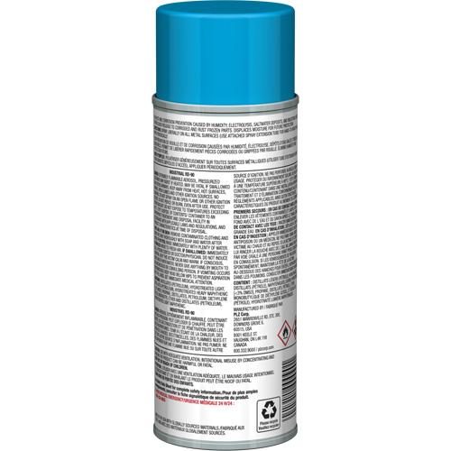 Lubrifiant professionnel RD90 Pro Line, Canette a&eacute;rosol Rock Safety Industrial Ltd