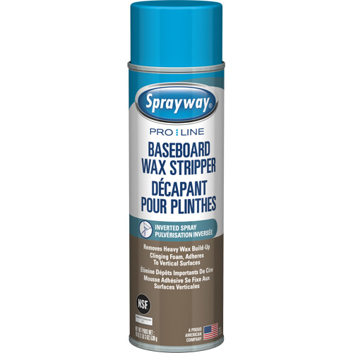 D&eacute;capant pour cire de plinthes avec mousse adh&eacute;sive, 19 oz., Canette a&eacute;rosol Rock Safety Industrial Ltd