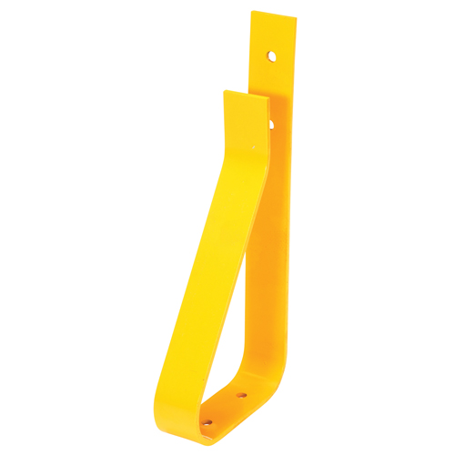 Poteau de garde-corps, Acier, 10-3/4" lo x 24" h, Jaune Rock Safety Industrial Ltd