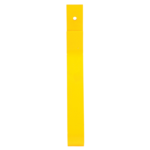 Poteau de garde-corps, Acier, 10-3/4" lo x 24" h, Jaune Rock Safety Industrial Ltd