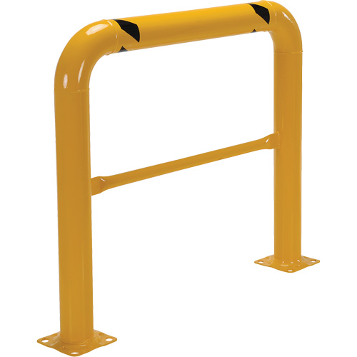 High Profile Machinery Guards, 4' W x 3.5' H, Yellow Rock Safety Industrial Ltd