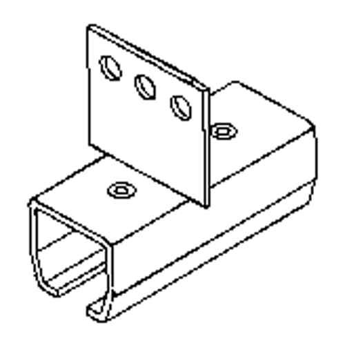 &eacute;clisse pour rail de roulement de mur-rideau mont&eacute; sur poutre Rock Safety Industrial Ltd
