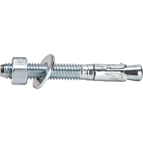 Protecteurs de p&eacute;rim&egrave;tre - Quincaillerie requise, Acier au carbone, 3/8" x 3" Rock Safety Industrial Ltd