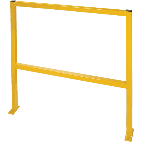 Protecteurs de p&eacute;rim&egrave;tre - Style tubulaire, 48" la x 49-1/2" h, Jaune Rock Safety Industrial Ltd