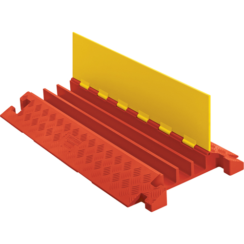 Protecteur de tuyaux robuste Linebacker, 3 canaux, 36" lo x 20" la x 3,05" h Rock Safety Industrial Ltd