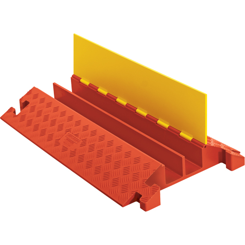 Protecteur de tuyaux robuste Linebacker, 2 canaux, 36" lo x 22" la x 4,13" h Rock Safety Industrial Ltd