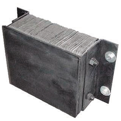 Butoirs de quai lamell&eacute;s, Horizontal, Caoutchouc/Acier, 18" la x 6" p x 12" h Rock Safety Industrial Ltd