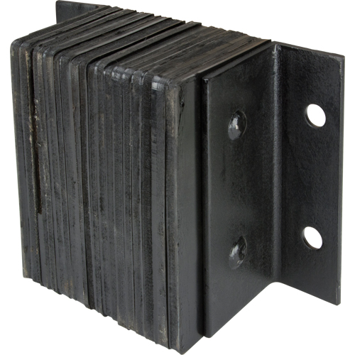 Butoirs de quai lamell&eacute;s, Horizontal, Caoutchouc, 12" la x 6" p x 10" h Rock Safety Industrial Ltd
