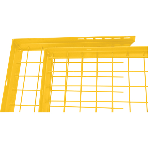 Wire Mesh Partition Components - Adjustable Filler Panels Rock Safety Industrial Ltd